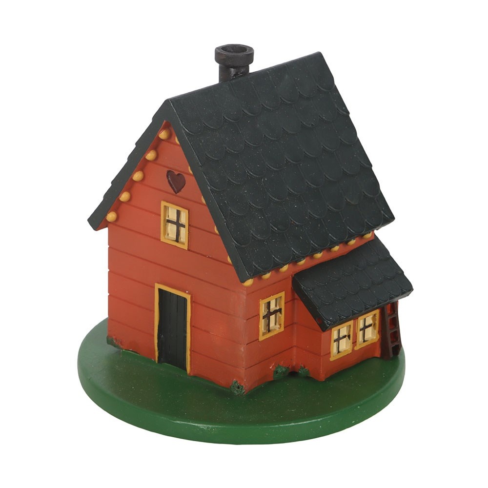 Something Different - Brown House Incense Cone Burner Incense burner - Multicolours